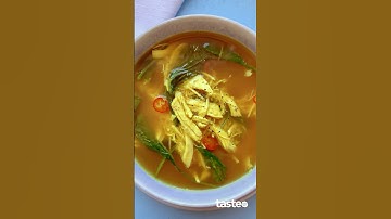 Quick-fix soothing chicken bone broth soup