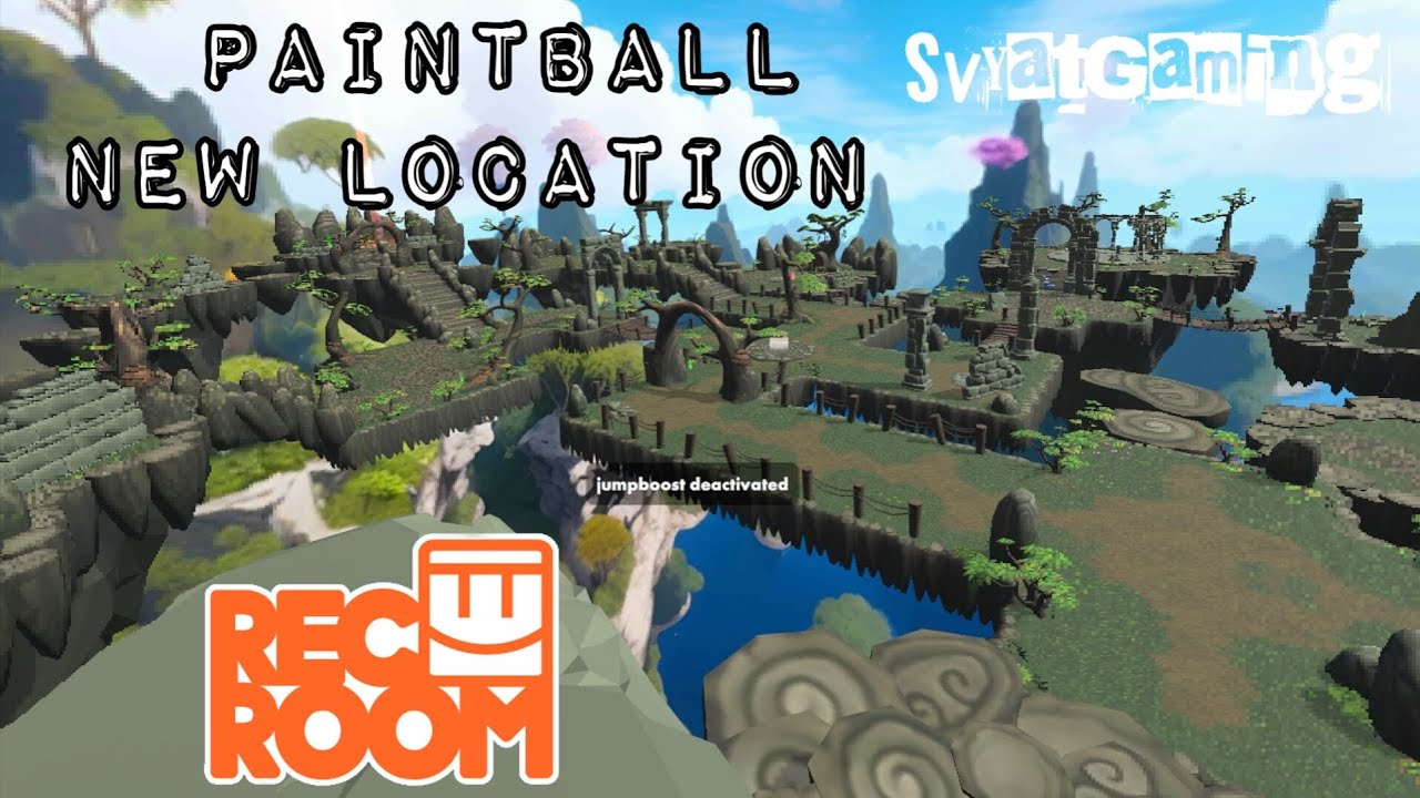 Paintball Rec Room VR New & Cool VR games on PICO 4 headset YouTube