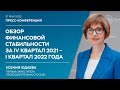 Обзор финансовой стабильности за IV квартал 2021 - I квартал 2022 года