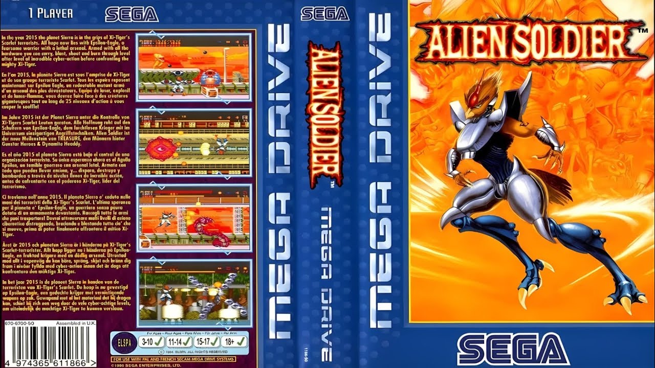 [From Objector] Alien Soldier (SEGA Mega Drive Music) 🎶