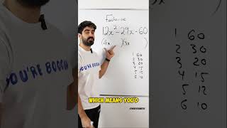 Struggling With Factorisation? This Hack Will Save You Time! ⏳🧠 Net Worth