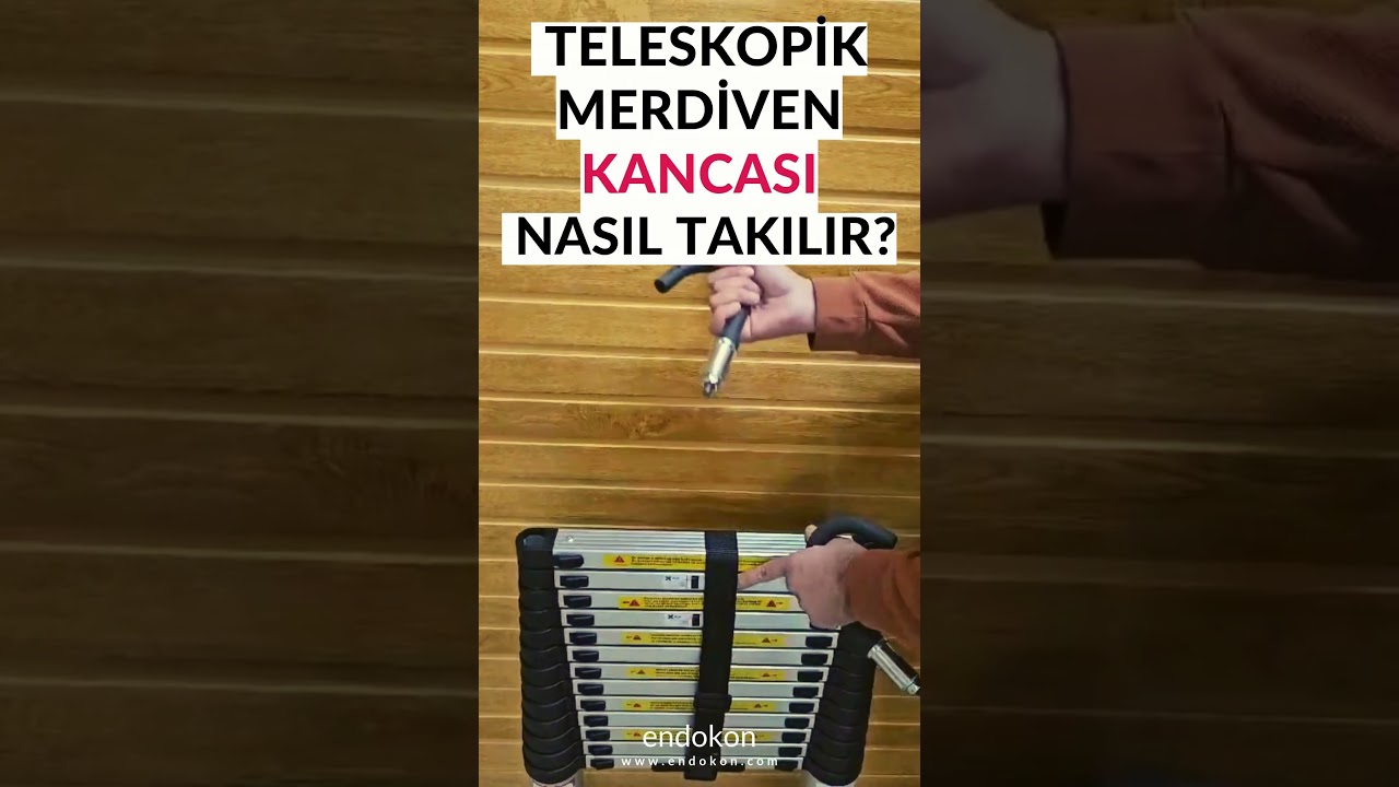 Teleskopik Merdiven Kancası Nasıl Takılır?