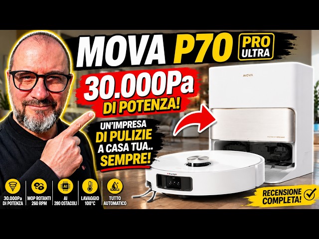MOVA P70 Pro Ultra pulizie automatiche senza fatica | Recensione completa
