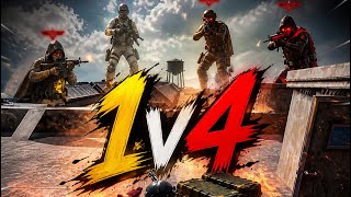 1v4 Alcatraz call of duty mobile