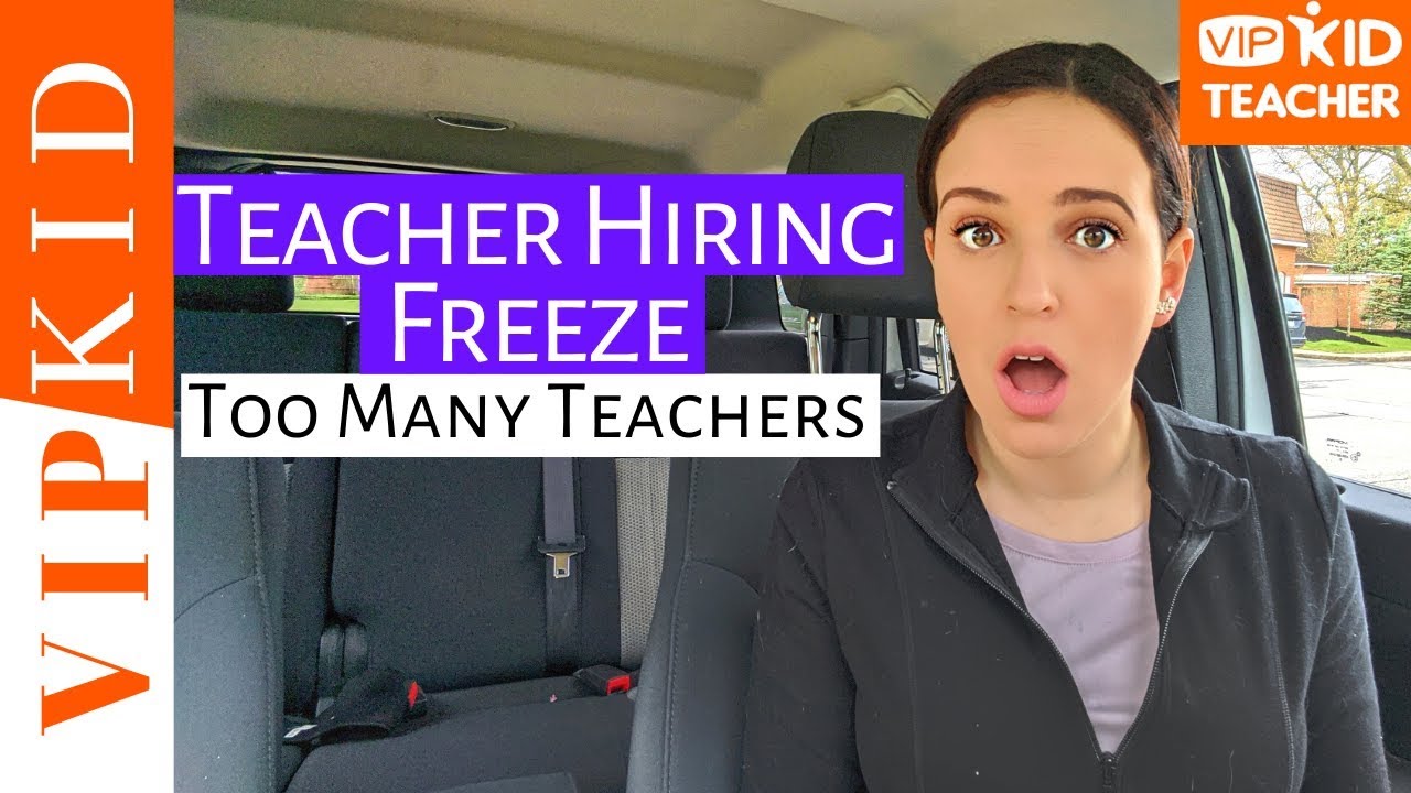 VIPKID 2020 HIRING FREEZE (too many teachers → applicants waiting)