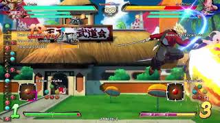 [DBFZ] Trunks Flip Kiblast Midscreen to Corner Loop