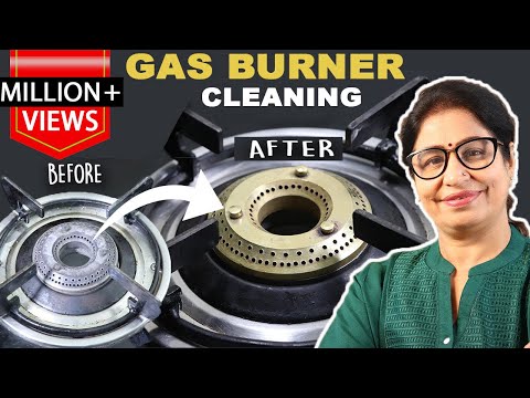 सिर्फ 8 रूपए के Eno से गैस साफ़ करें मिनटों मे | Gas Burner Cleaning Tips | Diwali Cleaning Hacks
