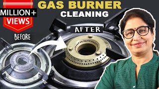 सिर्फ 8 रूपए के Eno से गैस साफ़ करें मिनटों मे | Gas Burner Cleaning Tips | Diwali Cleaning Hacks