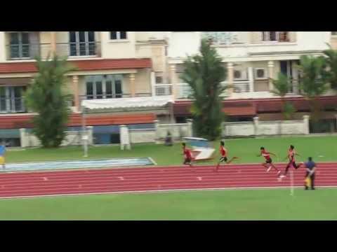 4x100m men SEA Games timetrial at CCK stadium - 14th April 2013 (39.97s & 41.32s)