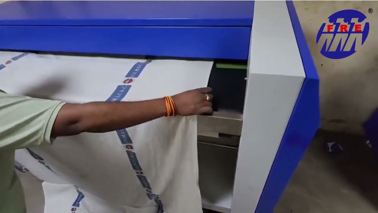 Flatwork Ironer Machine | Saree Roll Press Machine