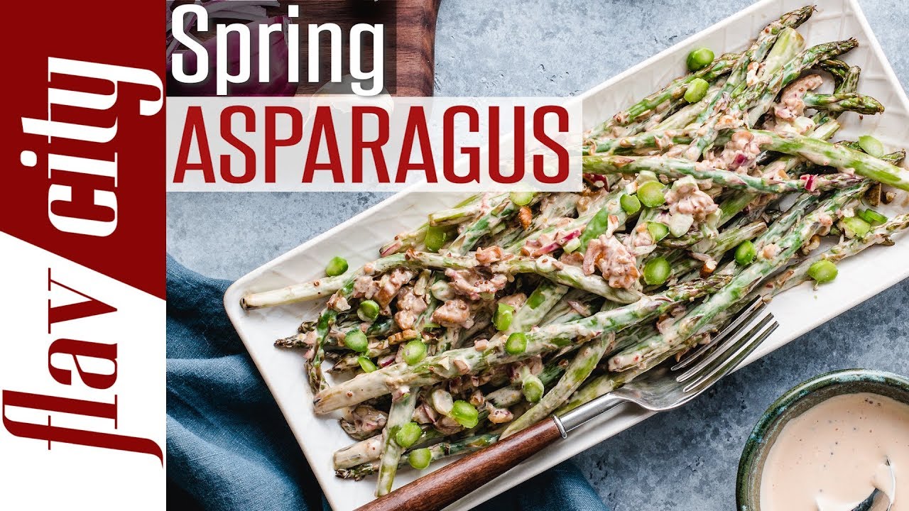 Blistered Asparagus With Insane Sauce - How To Cook Asparagus