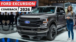 2026 Ford Excursion: The MOST POWERFUL SUV EVER MADE