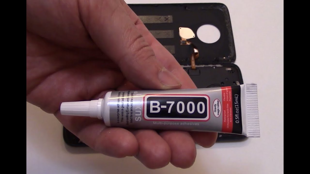 How To Seal A Cell Phone Closed Using B-7000 Adhesive Glue 