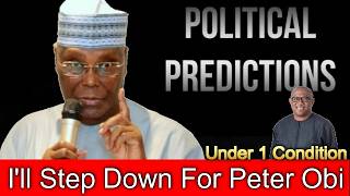 Atiku To Step Down For Peter Obi Under One Condition