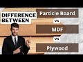 Making the Right Choice: Particle Board vs MDF vs Plywood | Creative Design Studios