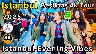 Istanbul Beşiktaş Evening Walk | Food, Cafés, Streets & Local Life screenshot 1