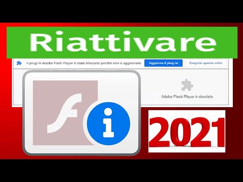 Video: Come Disabilitare Il Flash