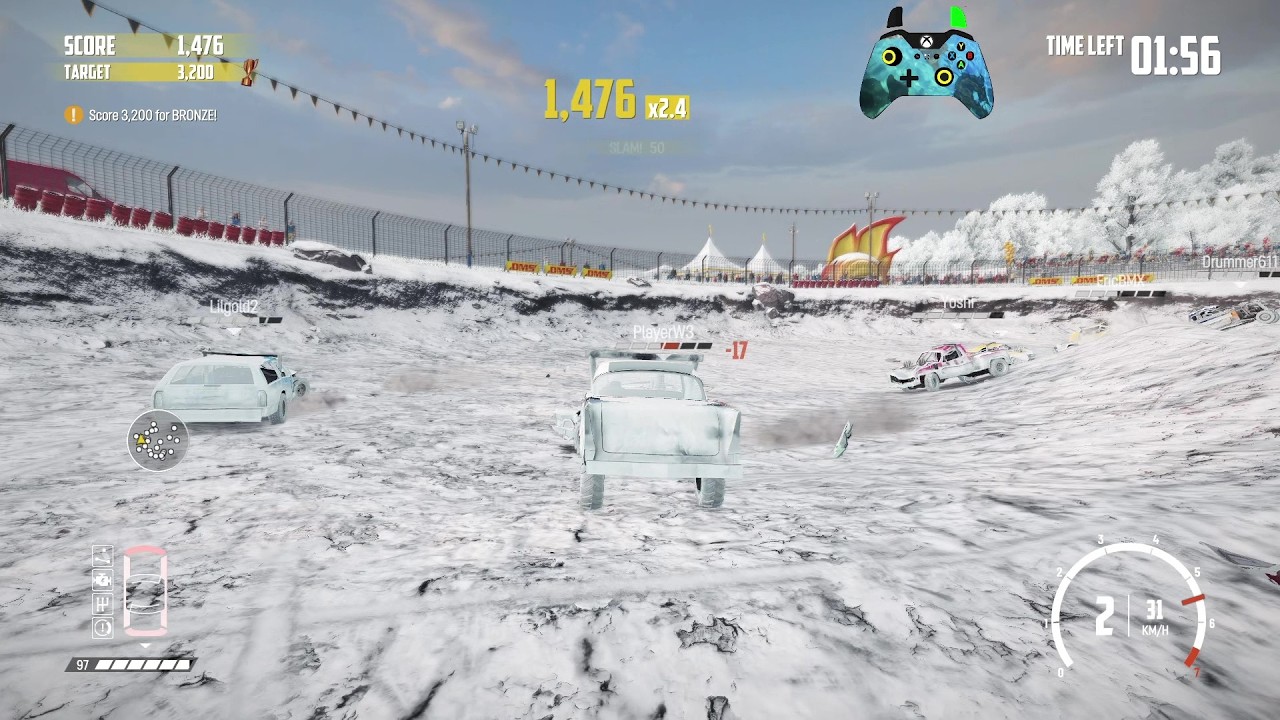 Wreckfest 26.03.01 Hotshot Score Streak - Mudford Motorpark Mud Pit