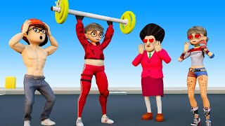 Fat Girl Change Hot Girl - Scary Teacher 3D Nick Gym Fall Before Beauty