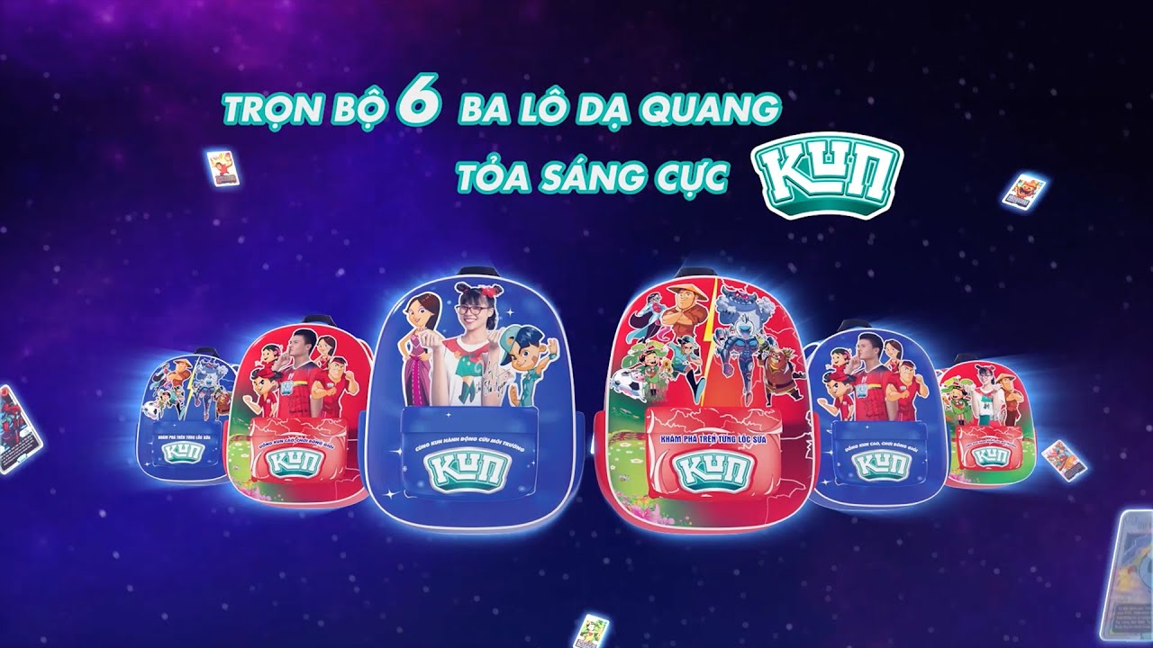 SƯU TẬP 24 THẺ ĐỔI BA LÔ DẠ QUANG KUN - 6s - youtube