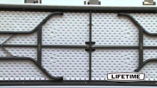 21 Lifetime® 8' Tables with Cart (80135 and 80136)