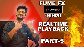 3ds max fumefx explosion tutorial part - 5 of 9 Realtime preview (HINDI) || Tutomator