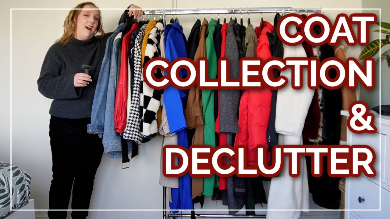 COAT COLLECTION & DECLUTTER 2024 // Let's clear out my wardrobe for the new year