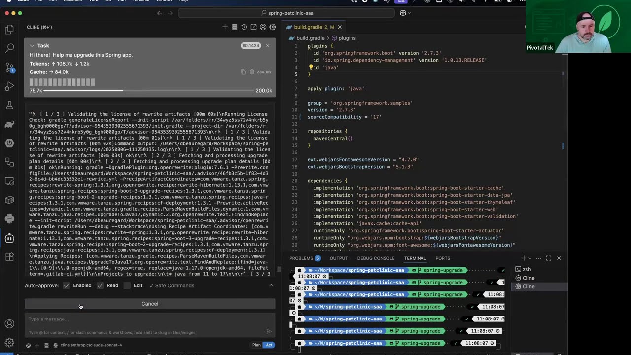 Update your Spring Apps with AI!