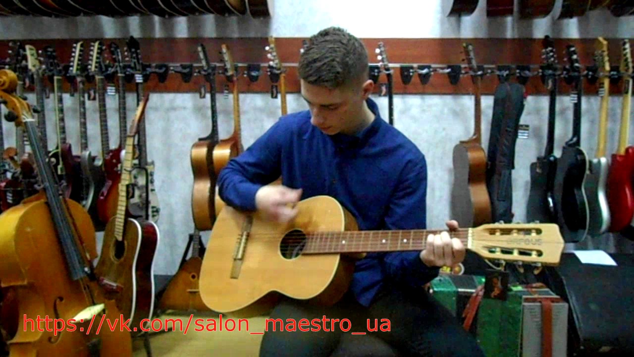 1713 Гитара Орфей с тонким и мягким звуком