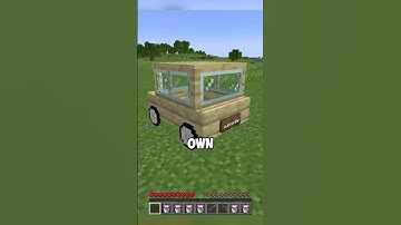 what if minecraft had cars?