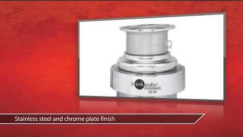 1 HP Commercial Waste Disposer - In-Sink-Erator Product Review Video