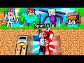 Minecraft: SPARTA CAMBIAFORMAS vs 4 ASESINOS 😱🔪 MINECRAFT SPEEDRUN CAZADORES