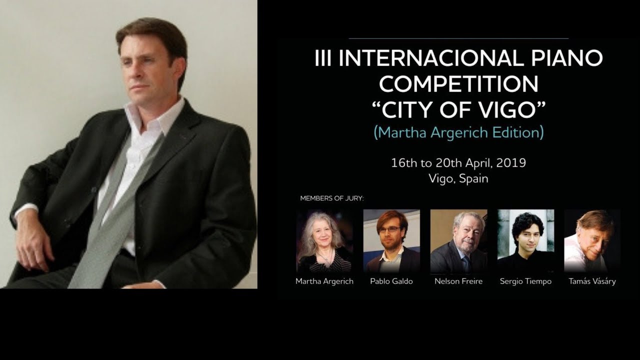 DAMIAN CAZENEUVE HABLA SOBRE EL CONCURSO INTERNACIONAL DE PIANO "CIUDAD DE VIGO"
