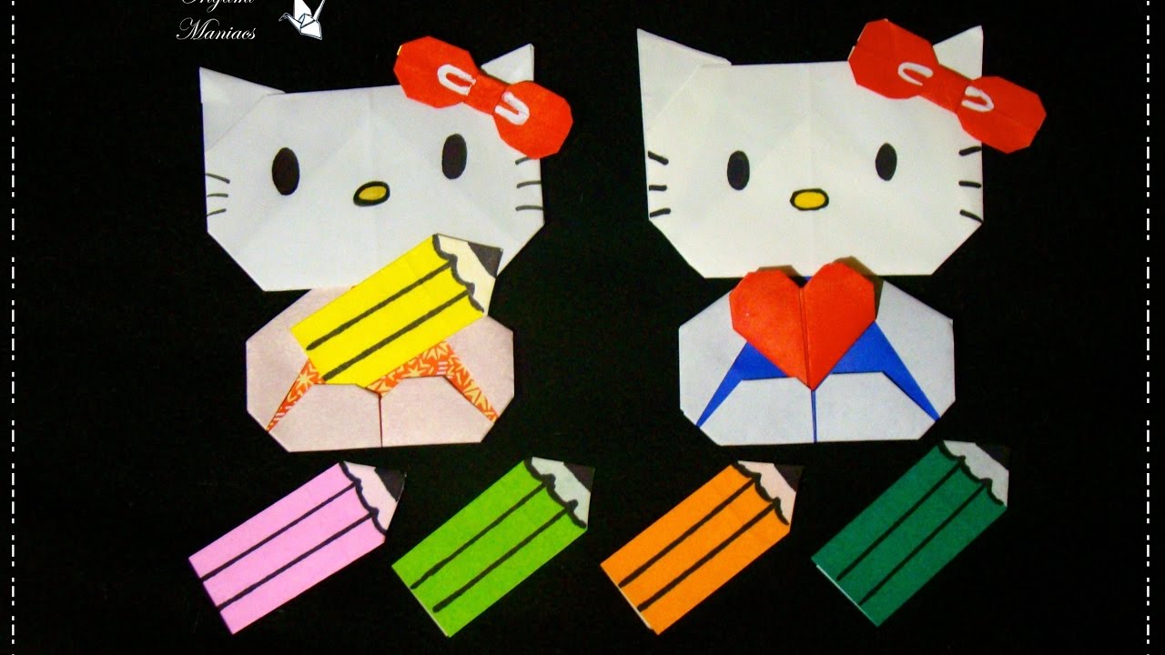 Оригами Хелло Китти. Оригами hello Kitty из бумаги. Привет оригами Хелло Китти. Оригами Хелло Китти схема
