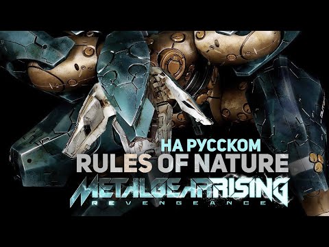 Metal Gear Rising Revengeance OST Rules Of Nature Ver 2 Russian Cover By Jackie O 