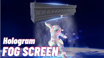 Immersive Art Installation Integrating Fog Screen, Hologram Effects, and Projection Mapping