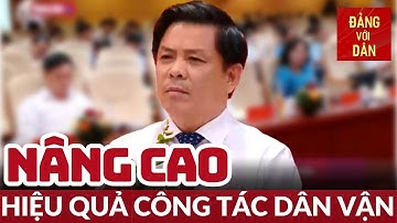 Tăng cường sự lãnh đạo của Đảng đối với công tác dân vận | Đảng với Dân