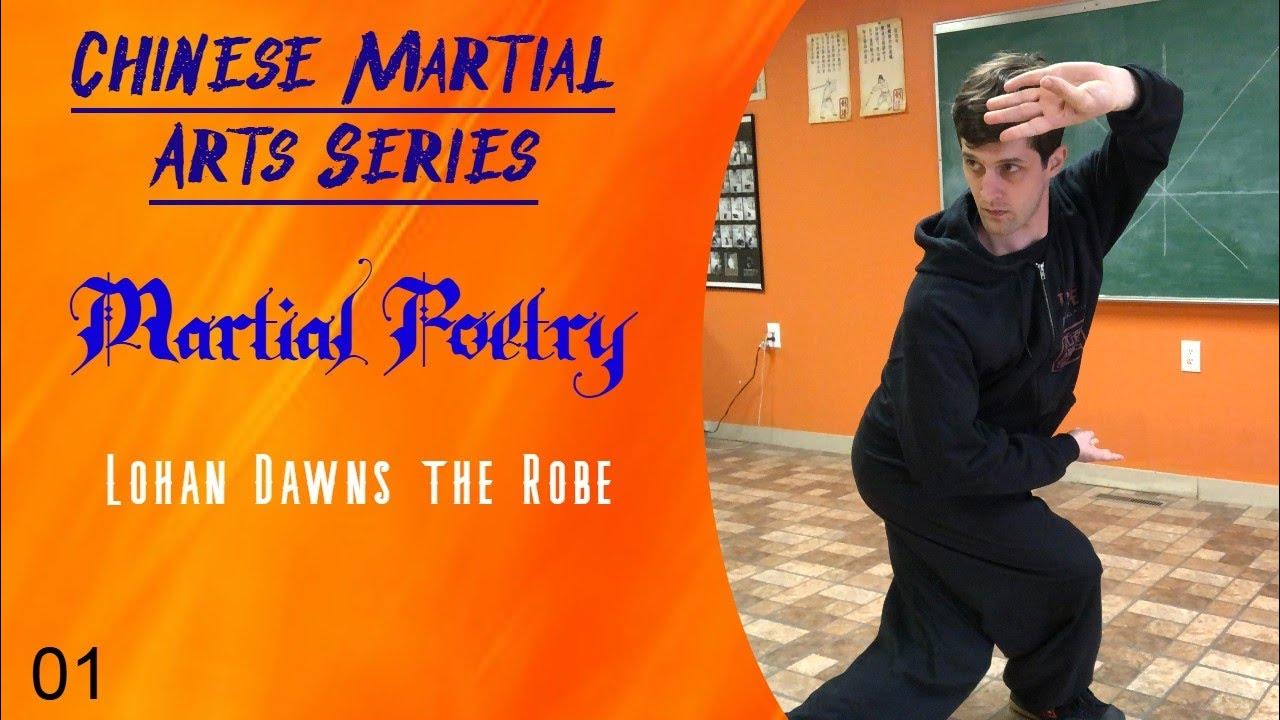 Chinese Martial Arts Series Technique Poetry 1 Lohan puts on the robe