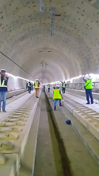 Terowongan 1 Halim Kereta Cepat Jakarta Bandung #shorts #kcic #kcjb