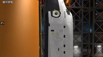 Realism Overhaul in KSP 1.8.1 - The Shuttle with Liquid Boosters