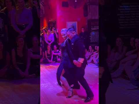 Anna Gudyno & Sebastián Arce Tango Performance #TangoDance #DanceShorts #Milonga #Shorts