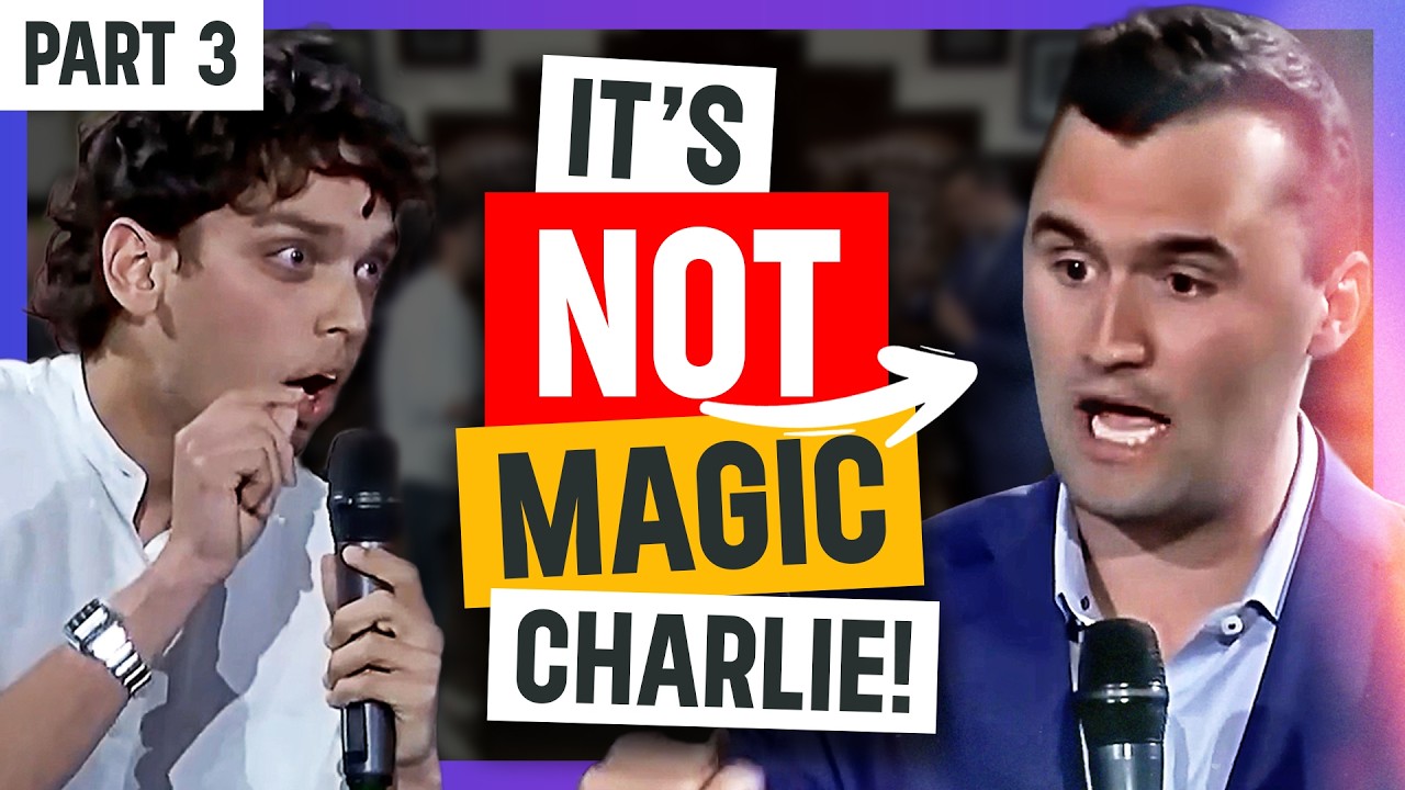 Charlie Kirk's WORST Debate: How a Calm Cambridge Student EXPOSED His 1 Trick