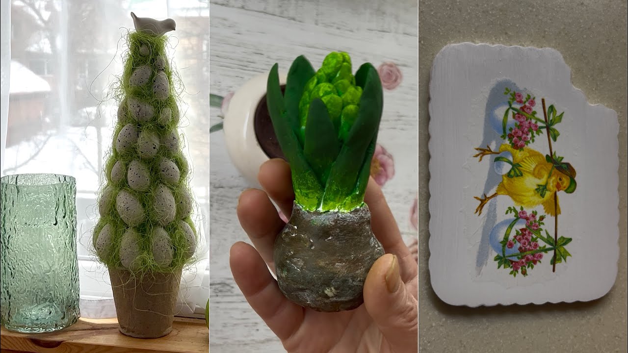 Фикспрайс🌷Покупки🌷Идеи🌷Гиацинт из глины