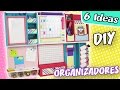 6 IDEAS DE ORGANIZADORES de Escritorio para la PARED - Modulares | Manualidades aPasos