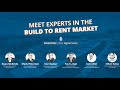 Build to Rent Outlook 2020 - Investor PopUp Digital Series, Episode 1