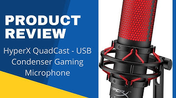 Amazon com  HyperX QuadCast   USB Condenser Gaming Microphone, for PC, PS4, PS5 and Mac, Anti Vibrat