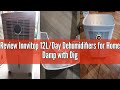 Review Innvitop 12L/Day Dehumidifiers for Home Damp with Digital Humidity Display, 24H Timer, Contin