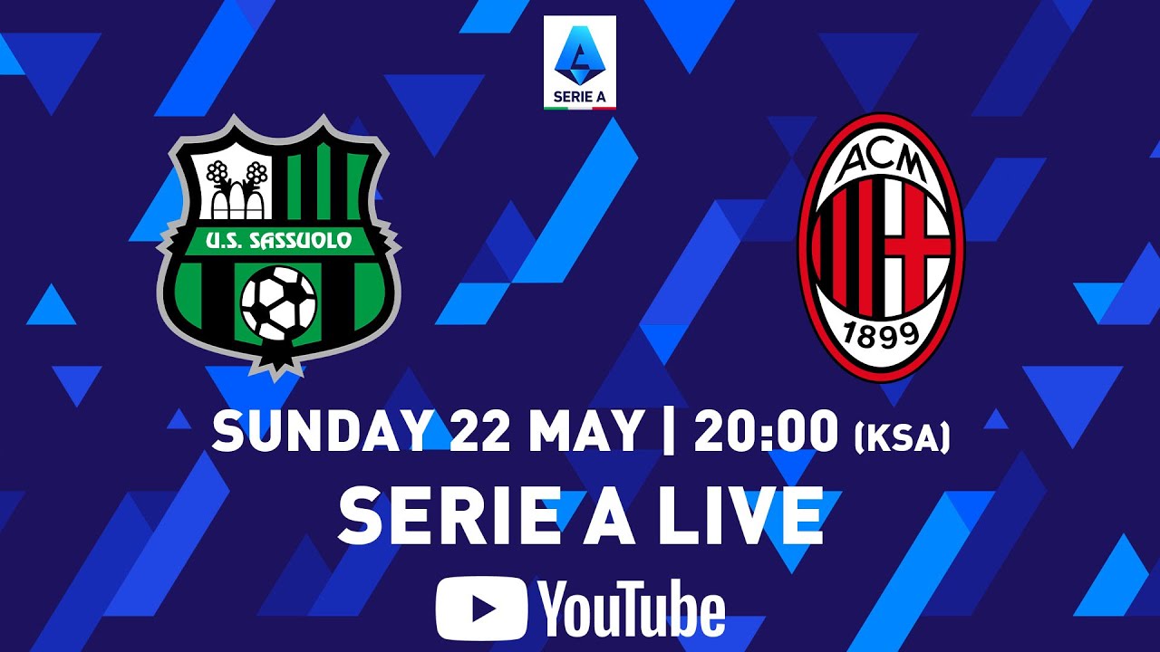 Sassuolo v Milan Full Match LIVE Serie A 2021/22