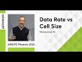 Data rate vs cell size  mohammad ali  wlpc phoenix 2023