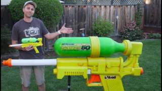 The world's largest water gun